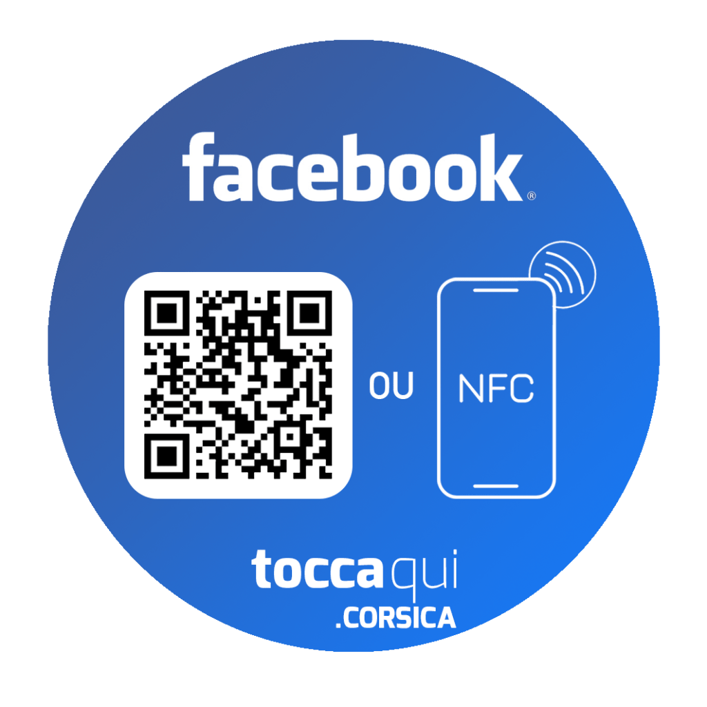 NFC TAG Facebook Tocca quì