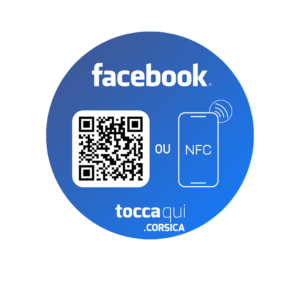 NFC TAG Facebook Tocca quì